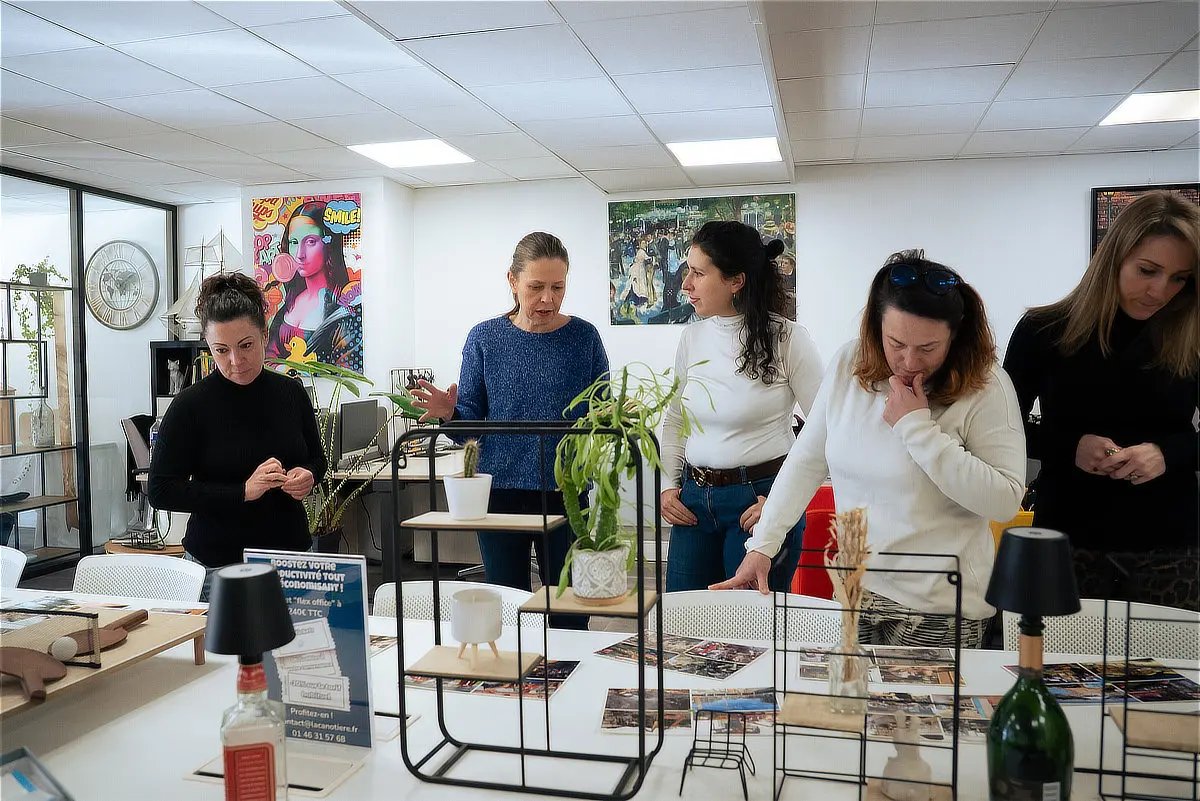 Atelier collectif d'accompagnement au projet professionnel avec l'outil Explorama.